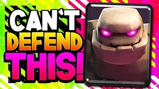 This GOLEM DECK is an UNSTOPPABLE MONSTER!