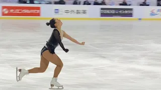 IDF19 Ladies' SP - Wakaba Higuchi 樋口新葉 (bird set free)