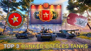 TOP 3 xe tăng TỐT NHẤT cho Trận đánh Xếp hạng World of Tanks