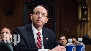 WATCH: Rod Rosenstein testifies in Senate examination into Russia probe