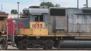 UP 1055 in the New Braunfels Tx Train Yard