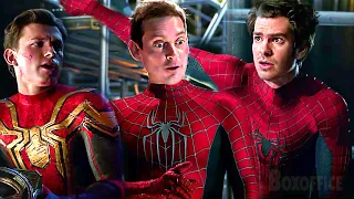 Les 3 Spideys apprennent à se connaître (et se font craquer le dos !) | Spider-Man: No Way Home