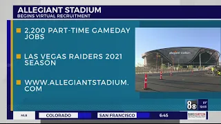 Allegiant Stadium hosting virtual job fair