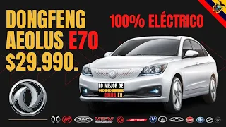 DFM AEOLUS E70 2023 - 100% ELÉCTRICO CON 400 KM DE AUTONOMÍA - $29.990