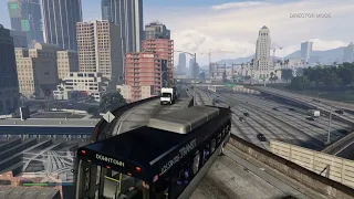 Making npc’s drive off a over pass in GTA 5