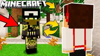 JAK ZOSTAŁEM WOJSKOWYM W MINECRAFT || MINECRAFT ZAMIANA