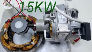 New 240V 15000W free electric energy using ac fan motor