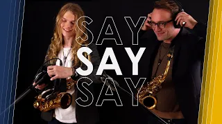 Say Say Say (Paul McCartney & Michael Jackson) - Saxophone Cover by Jan Sichting & Noah-Benedikt