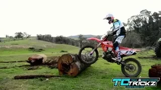 TIM COLEMAN: How to ride over logs on Enduro bike
