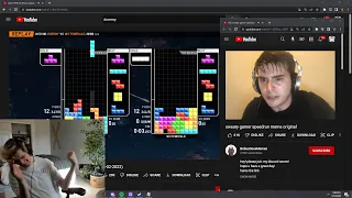 xQc reacts to the average Tetris player