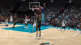 NBA 2K24_ SHAQ PASS TO WIDE OPEN MAGIC JOHNSON FOR THE TRIPLE