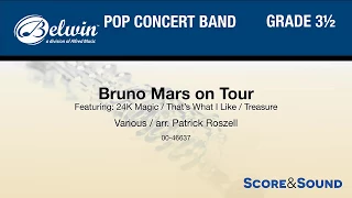 Bruno Mars on Tour, arr. Patrick Roszell – Score & Sound