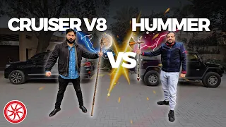 Tug Of War (Fail) | Hummer vs Land Cruiser V8 | PakWheels