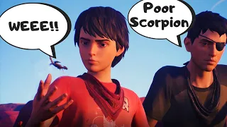 Daniel plays with a Scorpion | All Variation |Life is Strange 2
