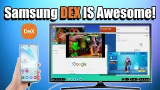 Samsung DEX Is Awesome! - Gaming,Emulation,Work and Linux On Dex