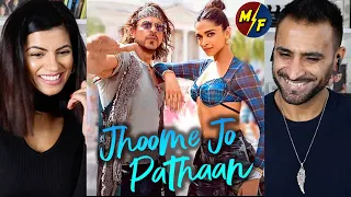 JHOOME JO PATHAAN Song REACTION | Shah Rukh Khan, Deepika Padukone | Vishal & Sheykhar, Arijit Singh