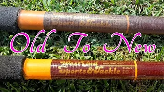 Old To New, Restoring an old fishing rod