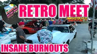Mustang Week 2018 Retro Meet *BURNOUTS FOR DAYS*