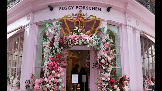 The Queen's Platinum Jubilee | Peggy Porschen Cakes | London afternoon tea