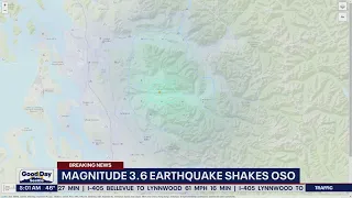 Magnitude 3.6 earthquake shakes Oso | FOX 13 Seattle