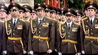 9 мая 2001г. Москва. Красная площадь. Военный парад.