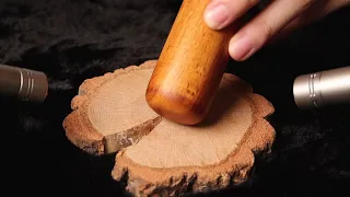 ASMR 1Hour Relaxing Wood Triggers 독보적! 섬세한 나무소리 장인🌳 1시간!