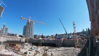 CraneVistas Tower Crane Time Lapse Diary August 17th 2020 Crane Erection Day!!!!