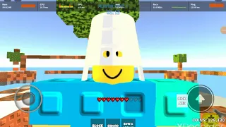 Buying the Iron pack in Roblox Skywars! (with popular Christmas music.)