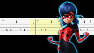 YOU ARE LADYBUG - Miraculous The Movie (Easy Ukulele Tabs Tutorial)