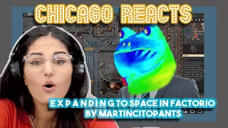 E X P A N D I N G to Space in Factorio by Martincitopants | Voice Actor Reacts