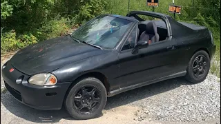 1993 Honda Del Sol d16z6 head swap prep