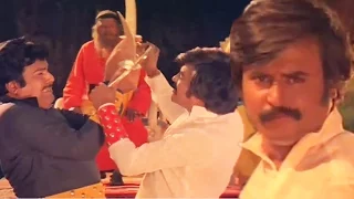 Best Fighting Scene of Rajnikanth - Fauladi Mukka (Hindi Dubbed) - Action Scene 3