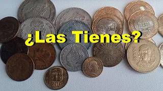 **Las Monedas Mas Buscadas y Valiosas,  Monedas Antiguas, Viejitas y  Actuales de 20 pesos.