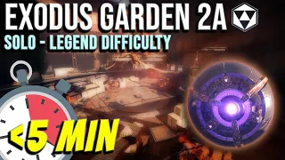 Exodus Garden 2A Legend Lost Sector Guide Season of the Chosen Platinum Rewards Destiny 2