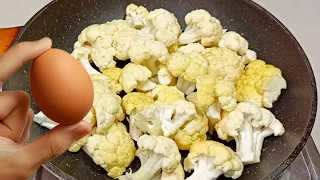 Cauliflower becomes tastier than meat! Easy and quick recipe!