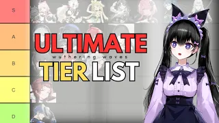 RANKING Wuthering Waves Characters! Pre-Release Tier List!