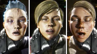 All Characters Reactions To Robocop Arresting Them – Mortal Kombat 11