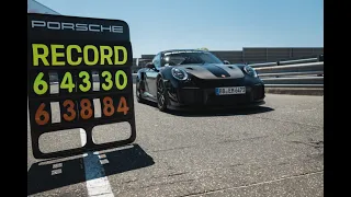 Nordschleife Lap Record | Porsche 911 GT2 RS with Manthey Performance Kit: 20.8 km in 6:43.300 min