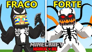 SOBREVIVI 100 DIAS COMO VILÃO no HEROIS VS VILÕES do MINECRAFT