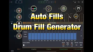 Auto Fills - Drum Fill Generator by Cem Olcay - This Is So Cool - Tutorial & Demo for the iPad