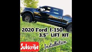 2020 ford  f150 3'5 ready lift kit installation