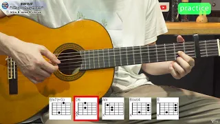 [EASY GUITAR PLAY] STING "Shape of my heart" capo2