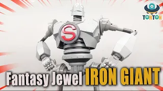 Fantasy Jewel OVERSIZE IRON GIANT Diecast Action Figure Review