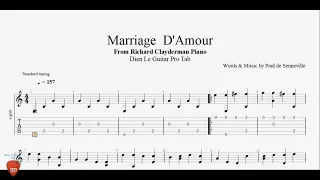 Marriage D'Amour by Paul de Senneville - Guitar Pro Tab