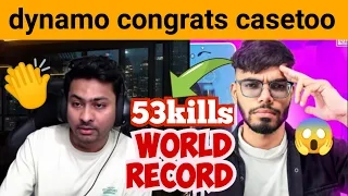 dynamo congrats👏 @casetooop for world record & mature reply to haters
