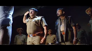 Cops Hitting ACP Sudeep | Best Scene of Hubli Kannada Movie