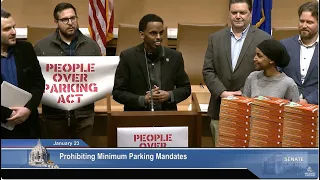 Press Conference: Prohibiting Minimum Parking Mandates - 01/22/24