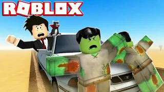 LOKIS NO CARRO QUEBRADO DE CORRER | Roblox - A dusty trip