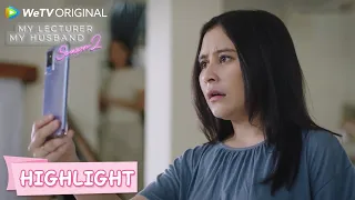 Highlight EP09 Inggit sadar Karin suka Mas Arya | My Lecturer My Husband S2 | WeTV Original