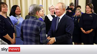 Ukraine War: Putin sympathetic, as he meets grieving Russian soldiers' mothers